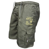 Plus Size Cargo Shorts Men Camo Solid Multi Pocket Summer Outdoor Casual Loose Fit Utility Style Short Pants Hot Item Sale