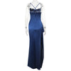 Women's Party Long Dresses Party Sexy Slim Fit Slit Satin Suspender Evening Dress Maxi Dress Sexy Female  Robe Vestidos
