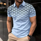6XL Plus Size Men's Clothing Fashion Polos T-Shirts Summer Short Sleeve 3D Printed Streetwear Male POLO T Shirt Pullovers Tops