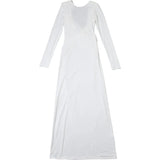 Women's Clothing 2025 Autumn New Style High-end Temperament Sexy Backless Dress Long Skirt Slim Fit Long Sleeved Dress