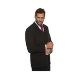 Men's Plus Size Jacket | Stretch Slim Fit Blazer for Wedding Suits, Business Attire & Groomsmen Outfits with Adjustable Waist