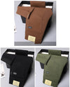 New Plus Size High End Casual Pants for Men's Straight Stretch Loose Mid High Waist Long Pants Brand Clothing Slim Jeans 28-44