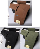 New Plus Size High End Casual Pants for Men's Straight Stretch Loose Mid High Waist Long Pants Brand Clothing Slim Jeans 28-44