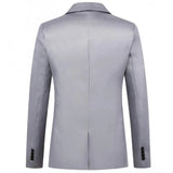 Mens Suit Fashion Simple Slim Fit One Button Solid Tuxedo Blazers Jacket Business Suits Wedding Party Homecoming Suits For Men