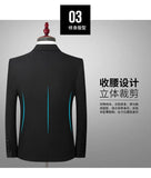 2025 new model men High quality four-sided stretch Suit Formal  Jacket + Trousers 2-piece suit Men's Business suit size 5XL