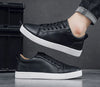 Men's Red Soled Casual Shoes Four Seasons Minimalist Board Shoe Mens Spring and Autumn Genuine Leather Sports Shoes Sneakers