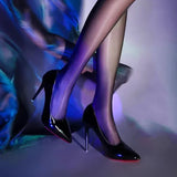 Sexy Red Bottom Women High Heels Classic Ladies Pumps Autumn Leather Dress Heel Shoes for Women Banquet Wedding High Heels