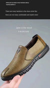 Mens  Shoes Slip on Soft Loafers Non Slip Breathable Driving Flats Spring Walking Office Work Shoes Mocassin Homme