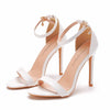 Summer Women Sandals Shoes Outdoor Ladies High Heels Shoes Luxury Designer 12cm Fashion Party Shoes High Heels Sandals 44 45 46