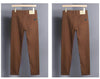 New Plus Size High End Casual Pants for Men's Straight Stretch Loose Mid High Waist Long Pants Brand Clothing Slim Jeans 28-44