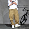 Mens American Tactical Cargo Pants Premium Camo Baggy Loose Fit Vintage Streetwear Korean Style Trendy Workwear Khaki Pants Male