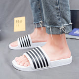 Plus Size Men Indoor Home Slippers Male Soft Comfortable Bath Slipper Men's EVA Flat Thick Platform Outdoor Beach Sandals Summer