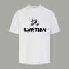 Summer Plus-size New Fashion Print Pure Cotton T-shirt Unisex Loose and Comfortable Suitable for Sports and Couples