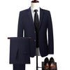 2025 new model men High quality four-sided stretch Suit Formal  Jacket + Trousers 2-piece suit Men's Business suit size 5XL