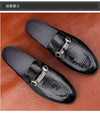 Men's plus size casual leather shoes Four Seasons new outdoor anti slip comfort walking shoes business Half support leather shoe