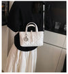 Women's Premium Leather Handbag Designer Crossbody Shoulder Purse Luxury Brand Tote Bag Ladies