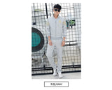 Plus Size 5XL 6XL Men's Tracksuit Autumn Clothes Sportswear Two Piece Set Men Jacket Sweatpants Male Sweatsuit Sports Suits Sets