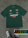 Mens Fashion Plus Size Racing Tshirt Casual Street Style Motorcycle Graphic Tees Breathable Loose 3D Short Sleeve Top Streetwear
