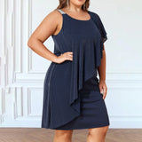 Plus Size Formal Occas Long Dress for Women Clothing Large Size Sexy Skirt Female Evening Party Vestidos Oversized Elegant Dress