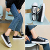 Sneakers for Women Low Top Canvas Shoes Men Fashion Durable Breathable Sneakers Slip on Casual Flats Zapatillas De Deporte