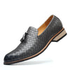 Men Leather Casual Shoes Checkered Man Loafers Coiffeur Leather Shoes Fashion Driving Mens Shoes Sapato Social Masculino