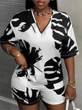 Womens Plus Size Two Piece Sets Trendy Matching Set Loose Fit Casual Summer Outfit Comfortable Stylish Wholesale Dropshipping