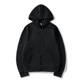 Casual Fashion Black Gray Blue Zip Hip Hop Sportswear Sweatshirt Men/Women Publishing House Men's Hoodie promo streetwear promo