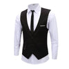 7XL High Quality Dress Vests For Men Slim Fit Mens Suit Vest Male Waistcoat Gilet Homme Casual Sleeveless Formal Business Jacket