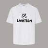 Summer Plus-size New Fashion Print Pure Cotton T-shirt Unisex Loose and Comfortable Suitable for Sports and Couples