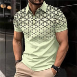 6XL Plus Size Men's Clothing Fashion Polos T-Shirts Summer Short Sleeve 3D Printed Streetwear Male POLO T Shirt Pullovers Tops