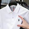 100% pure cotton summer new fashionable men's shortsleeved luxury customized business polo shirt exquisite embroidery Tshirt top
