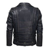 PLUS Size Leather Coats Male Luxury Brand Winter Mens Fashion Motorcycle PU Leather Jacket Cool Zipper Pockets Leather Jacket