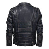 PLUS Size Leather Coats Male Luxury Brand Winter Mens Fashion Motorcycle PU Leather Jacket Cool Zipper Pockets Leather Jacket