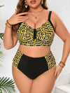 Designer Plus Size Bikini Swimsuits For Women Clothing 2025 Swimwears Women's Large Size Tankini Big Swimwear Bathing Suit Woman