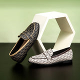 Classic Style Fashion Retro Women's New Flat Shoes Letters Printing Simple Hundred with Fine Workmanship Women's Casual Shoes