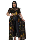 Blouses for Women Fashion 2025 Summer Lady Elegant Chiffon Blouse Plus Size Dress Tops 4xl 5xl Wholesale Bulk Dropshipping