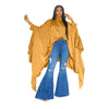 SOMO Plus Size Women Clothes Pleated Long Cape Shirt Bat Full Sleeve Irregularity Blouse Top One Size Loose Dropshipping 2023