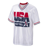 Oversize Men's And Women's Sports Tops USA Printed Street Casual Hip-hop Style V-neck Short Sleeved T-shirt 2024 Summer New Item