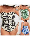 Plus Size New High Waist Sexy Swimsuit Women Summer Bathing Suit Bikini Set Swimwear Women Beach Swimming Suit For Female