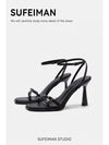 Women High Heels Rome Sandals Sexy Summer Shoes Open Toe Slippers 2025 Trend Party Dress New Slingback Sandalias Pumps Mujer