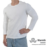 Plus Size T Shirt For Men Long Sleeve Cotton Casual Tops Black White Crew Round Neck T-shirt Man Tshirts Clothing M-3XL