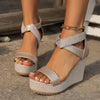 Women High Heels Sandals Women Summer Wedges Platform Fashion Slippers Walking Slides Outdoor Pumps Flip Flops Chaussures Femme