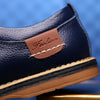 Mens Shoes Hand Sewn Cowhide Leather Shoes Men's Casual Loafers Plus Size 38-48