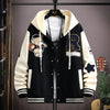 Trendy Spring Autumn Sweatshirt Men's Jacket for Youth Large Size Cool School Uniform Middle School Student Men's Wear Ballpark