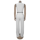 Women Clothing Fashion Elegant Sets Casual V-Neck Button Down Tops and Long Pants Suit 2025 Summer Loungewear 2piece Set Outfits