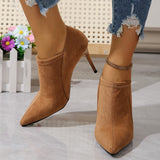 Shoes Women Heels Heel with Pointed Head Stilito Heel Dress Elegant High Quality Fashion Sexy Offer Comfortable