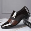 Men's Slip on Dress Shoes for Men Oxfords Fashion Business Dress male Shoes  Classic Leather Men's Suits   2025