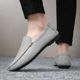 Spring Summer Men Loafers mens Shoes Casual Light Canvas Youth Flat Shoes Breathable Fashion Footwear New On Sale