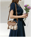 High end handbag for women in spring and summer fashion, hand-held buckle for women, small square bag, stylish and versatile sin