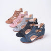 Sandals Women's High Heel Wedge Fashion Womens Shoes Comfort Luxury Sandals Women Designers Outdoor Beach Shoes 2023